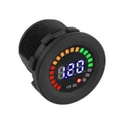 DC 12V Universal Car Motorcycle Boat LED Digital Voltmeter Panel Volt Meter1368