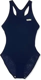 [Eyeline] GP506/10 Girls Surge Back CRP Polyester Swimwear Navy Size 10