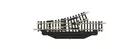 22249 fleischmann Switch Left With Alternator Electrical Scale N 1:160