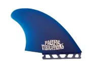 Pacific Vibrations Surfboard Fins HP Twin Keel fin Fits Futures base