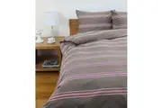 Jason Hudson Stripe Almond Quilt Cover Set King