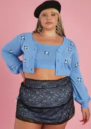 [Sugar Thrillz] We're Happy Together Sweater Set