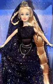 Barbie Evening Star Princess Celestial Collection ~Long platinum Blonde Hair✨⭐️✨