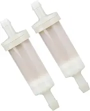 LOCOPOW 5/16 Inline Fuel Filter for Mercury 35-816296-4 816296Q2 Quick Silver Polaris 2530008 Sea Doo 275000051 275000262 Sierra 18-7830 0398327 30-200hp Marine Boat Small Iline 2Pcs