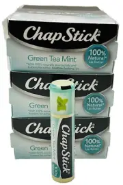 36 chapstick green tea mint lip butter 0.15oz ea