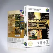 Nintendo 64 Case - NO GAME - Command and Conquer