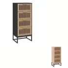 Highboard Storage Cabinet Cupboard Living Room Bedroom Engineered Wood vidaXL