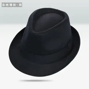 免運 優樂悅~黑色潮人爵士小禮帽西部牛仔帽邁克杰克遜帽子街舞英倫男女紳士帽 遮陽帽 帽子