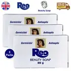 Reo Beauty Soap Skin Cleanser Bar Antiseptic Antibacterial Germicidal 80g x3
