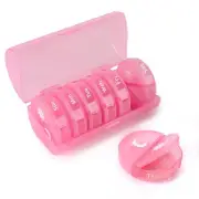 Weekly Pill Organizer 2 Times a Day, Travel Pill Box 7 Day, AM PM Twice a Day...