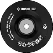 Bosch Accessories Bosch 1x Professional Backing Pad Standard M10 (Soft, Ø 100 mm, Flat Surface, Accessories Angle Grinder)