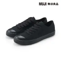 在飛比找momo購物網優惠-【MUJI 無印良品】撥水加工舒適休閒鞋(黑紋樣)