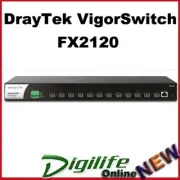 DrayTek VigorSwitch FX2120 12-Port SFP+ 10GbE Managed Switches with OpenFlow