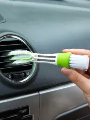 Indoor Air-condition Outlet Window Care Cleaning Tool Double-Head Clean Brush