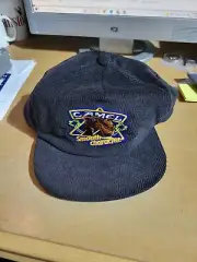 Camel Cigarettes Black Smooth Character Corduroy hat/Ball Cap New In Box