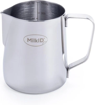 Stainless Steel Milk Frothing Pitcher | Compatible with Labeling System | Espre