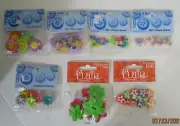 BUTTONS..ASSORTED FLOWERS..