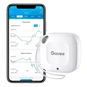 Govee Hygrometer Thermometer, Mini Wireless Thermometer Bluetooth Humidity Se...