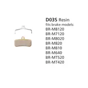 Shimano Disc Brake Pads D03S BR-M8020 Saint/XT Resin (1Pair)