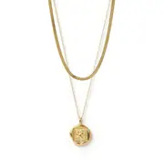 Lioness Necklace Stack