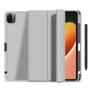 Shockproof Smart Cover TPU Case For iPad 8th Gen 10.2" Pen Slot - Grey