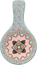 Casa Domani Pelagie Spoonrest Teal/Terracotta