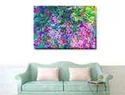 Abstract Stretched Canvas Print A354
