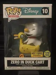 Zero in Duck Cart #10 Hot Topic Exclusive GITD Glow Funko POP!
