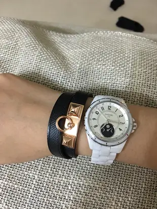 二手代理錶商貨‼️Chanel J12 H3404白陶瓷月像錶  38mm機械錶