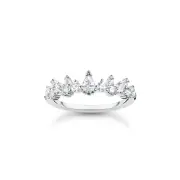 THOMAS SABO Ring ice crystals silver