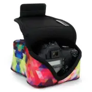 DSLR Camera Case Sleeve with Neoprene Protection & Accessory Storage