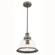 Soho Pendant Light Small in Pewter