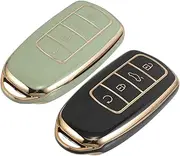 Cabilock 2pcs Car Key Shell Key Fob Keyless Entry Fob Replacement Remote Shell Car Key Case Cover Remote Key Case Keyless Entry Protector Car Key Cover Car Remote Shell Car Key Housing