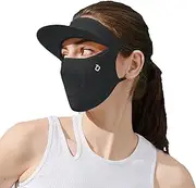 Full Face Shield - Versatile UPF50+ Sun Protection Mask | Lightweight Sunscreen Face Mask With Sunlight Damage Prevention | Ladies Sunscreen Face Masks Cover For Ultimate Sun Defense