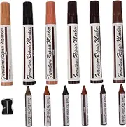 Beavorty 1 Set Scratch Repair Pen Furniture Small Markers Stain Pen Paint Pens Wood Repair Floor Repair Kit Home Supplies Floor Scratch Repair Pens for Scratches Plastic