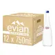 免運 Evian 氣泡天然礦泉水 750毫升 X 12入 #137228【杰洋好市多代購】