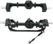Car Front Rear Axle Set Upgrade Parts for 1/16 WPL B1 B14 B24 C14 C24 B16 RC Car Fr&on&t and Rear Portal Axle Assembly Accessories Upgrade