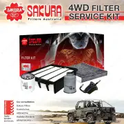 Sakura 4WD Filter Service Kit for Toyota Landcruiser Prado GDJ150R Refer RSK40C