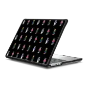 MacBook Pro 14-inch (M1 - M4) Impact Case College Cat Laptop Case - Black Edition