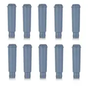 10Pcs Coffee Machine Water Filter Cartridges for , F088, Automatic Coffee Machines Water Filter gray