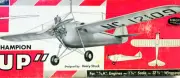 Two BUHL BULL PUP PLANS + CONSTRUCTION ARTICLE for 35" FF or RC Model Airplanes