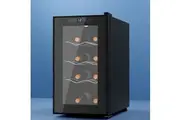 Devanti Wine Fridge Cooler 8 Bottles