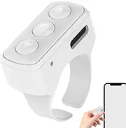 Page Turner | Camera Video Recording Remote - Wireless Controller Video Record Seamless Media Experience Controller for Camera Selfie, Video Record, Music Control
