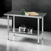Cefito 1219x610mm Stainless Steel Kitchen Bench 304