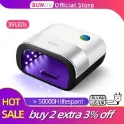Nail Dryer 2.0 48W UV LED Lamp with Smart Timer Memory Invisible Digital Display