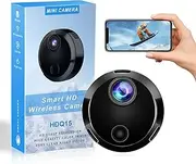 AYURI Cameras -Surveillance Camera with Motion Detection and Night Vision -WiFi Wireless Camera -1080P Indoor Camera -Nanny Cam -Mini Camera -WiFi Cameras for Pet/Baby/Nanny with App-Q15LB131