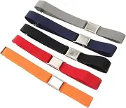 [VALICLUD] 5 Pcs Boys and Girls Belt Boys Elastic Waist Band Fashion Waistband Buckles for Boys and Girls Shorts Pants Jeans Dresses