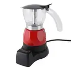 JY Electric Coffee Maker 150ml 3 Cups Aluminum Mocha Pot Electric Italian