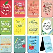 Zonon Valentines Day Teacher Bookmarks Teacher Magnetic Bookmarks for Women Teacher Valentine Appreciation Gifts in Bulk Magnet Book Markers Page Clip for Reading Party Supplies Favors(24 Pcs)