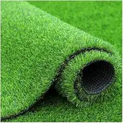 Artificial Grass Synthetic Artificial Grass, 20mm Pile Height, High Density Artificial Turf for Garden Lawn Landscapes (Size: 25m)